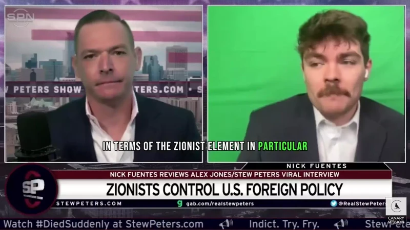 Nick Fuentes accuses Jews of killing John Kennedy_#83